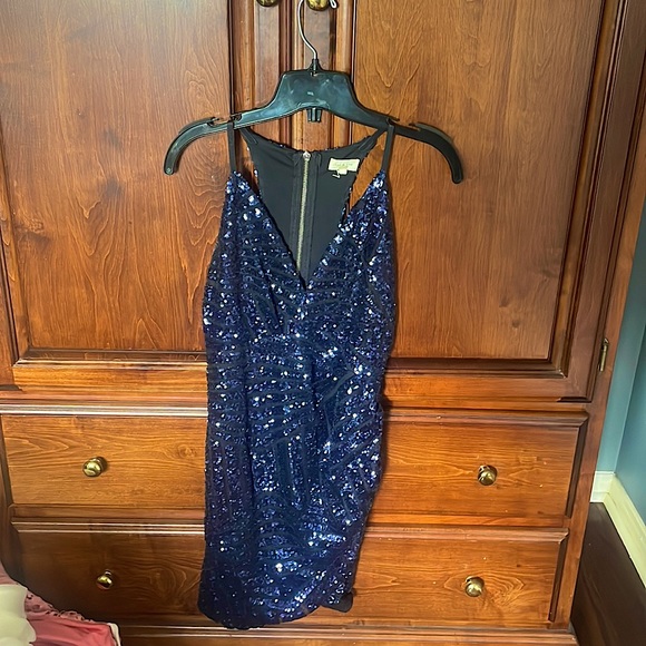 Blue Sparkly dress - Picture 1 of 1